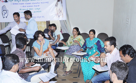 Congress block level representatives training in Mangalore, Harsha Moily